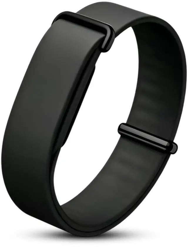 Main image of Soft Silicone Band Compatible with Google Fitbit Air, Adjustable Rubber Sport Replacement Wristband, Comfortable Watch Strap for Men Women
