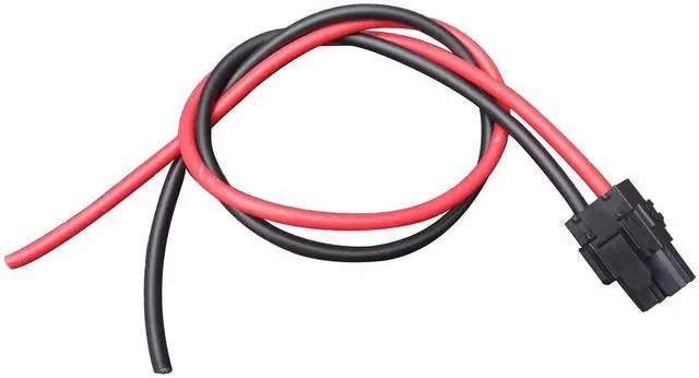 Main image of 2-pin Battery Power Cable Compatible with Motorola MotoTRBO SLR5000 SLR5700 | also Compatible with SLR8000 XPR 8400 8300 8380 SLR XPR etc 50W - 100W Mobile Radio