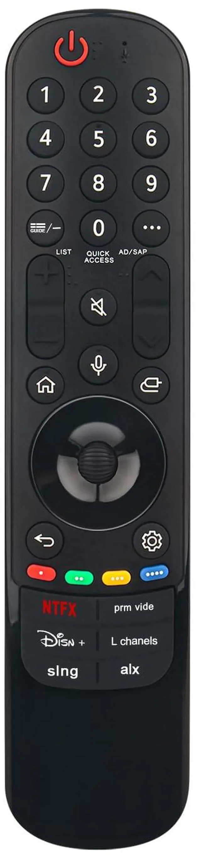 Main image of MR24GA Magic Voice Remote Control Replacement fit for LG TV 2024 OLED evo | G4, C4, B4 Series, QNED 99T, 90T, 85T, 80T Series LED Smart TV, UT80, UT75 Series 4K Smart TV