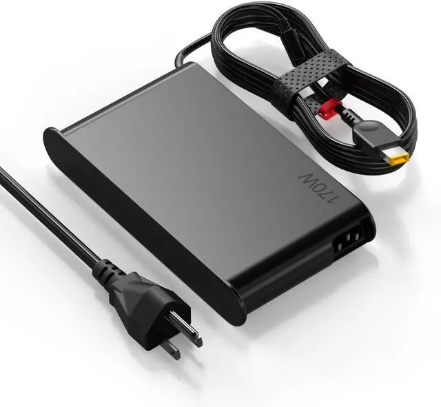 Main image of Slim 170W 20V 8.5A Laptop Charger Replacement for Lenovo Legion Slim 5 5i Yoga Pro 9i LOQ Gaming ADL170SCC3A 4X20S56697 ThinkPad P1 P16 P70 P71 P72 P73 P53 IdeaPad Pro 5 AC Power Adapter Supply Cord