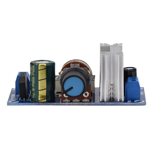Alt view image 7 of 7 - Ac Dc Voltage Regulator Adjustable, LM317 2A Digital Display Adjustable Voltage Regulator for Converting Tension You Need, DC 3-30V AC 3-20V to DC 1.25V-28V Output Voltage