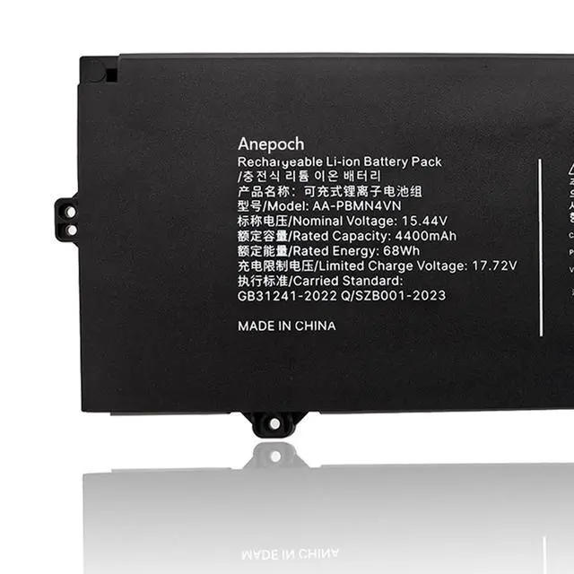 Alt view image 6 of 7 - AA-PBMN4VN Laptop Battery Replacement for Samsung Galaxy Book Pro 360 15 15.6" NP950XDB NP950XDB-KB1US NP950XDB-KA1US NP950XDB-KC5US NP950XDB-KC3US NP950QDB NP950QDB-KB1US 15.44V 67Wh 4405mAh