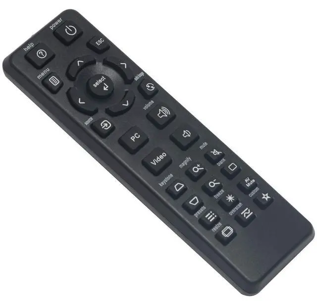 Alt view image 2 of 6 - New Replaced Remote fit for Infocus Projector IN112 IN1110A IN1112A IN1116 | IN1118HD IN112A IN112AT IN112X IN112XW IN114 IN114A IN114AT IN114ST IN114STA IN114X IN114XW IN116 IN116A IN116X IN1