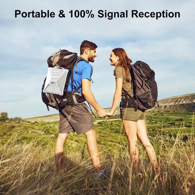 Alt view image 5 of 6 - Starlink Mini Cover Protective Case, Portable Shockproof Starlink Mini Accessories Silicone Protection Satellite Dish Gift Gear. White