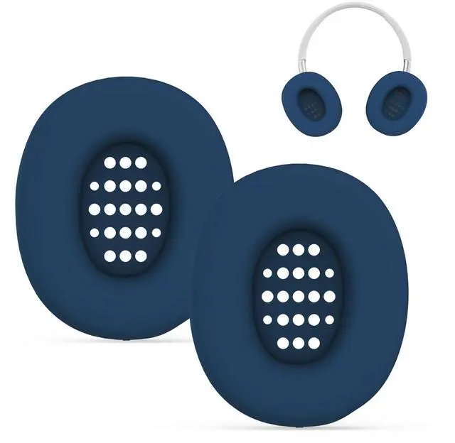 Main image of for JBL Tune 720BT Ear Cushions Cover,Soft Silicone Protective Case Compatible with JBL Tune 720BT Headphone Earpad, Lightweight Durable Washable (Deep Blue)