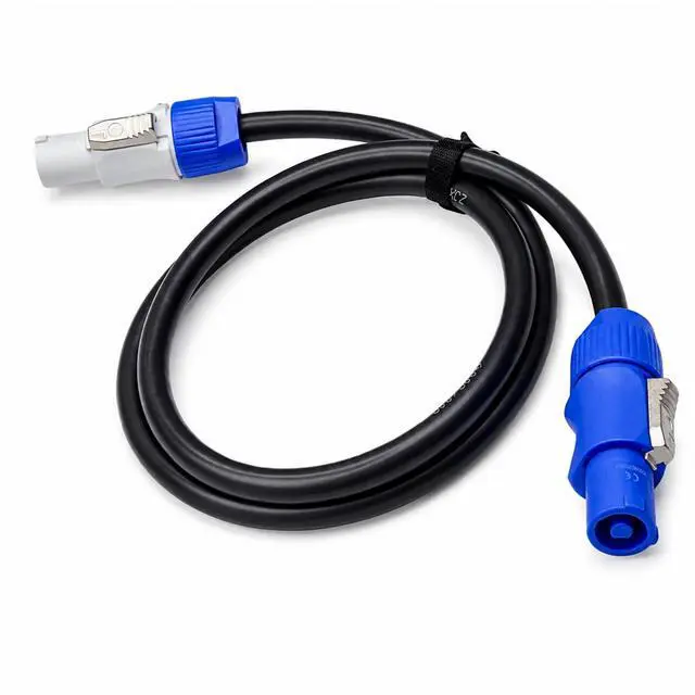 Main image of PowerCon Input to Output Cable 12AWG OFC 20A 3 Pin NAC3FCA to NAC3FCB Twist-Lock IP65 Waterproof Extension Cable for Stage Light Beam Moving Head LED Screen 3FT