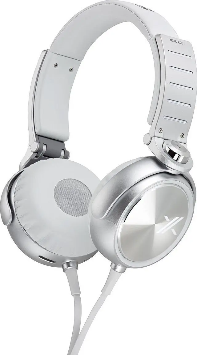 Main image of MDRX05/WS Simon Cowell X Headphones (White/Silver)