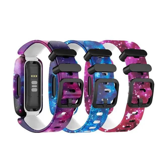 Alt view image 2 of 7 - compatible with Fitbit Ace 3 Band replacement straps for Kids Girls boys,Skin-Friendly Sport Strap Breathable Silicone Bands