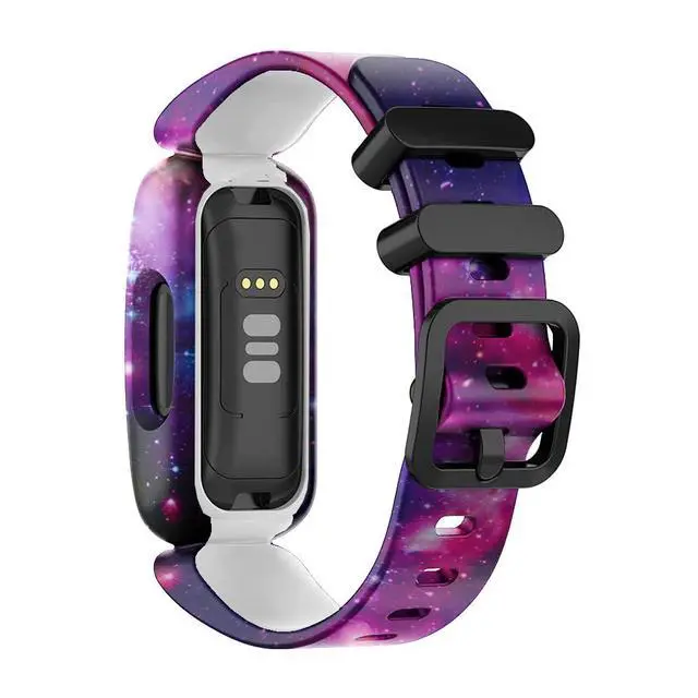 Alt view image 7 of 7 - compatible with Fitbit Ace 3 Band replacement straps for Kids Girls boys,Skin-Friendly Sport Strap Breathable Silicone Bands
