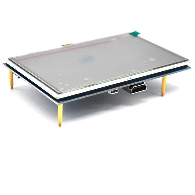 Alt view image 6 of 7 - Padarsey 5 inch Touch Screen 800x480 TFT LCD Display HDMI Interface Supports Raspberry Pi 4 Black, Banana Pi Windows 10 8 7