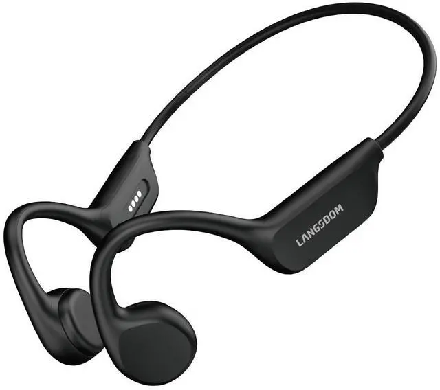 Main image of BE17 Bone Conduction Headphones, Open-Ear, IPX8 Waterproof, 10 Hours Playtime, Bluetooth 5.4, 32GB Built-in Memory, Lightweight and Comfortable for Sports & Running