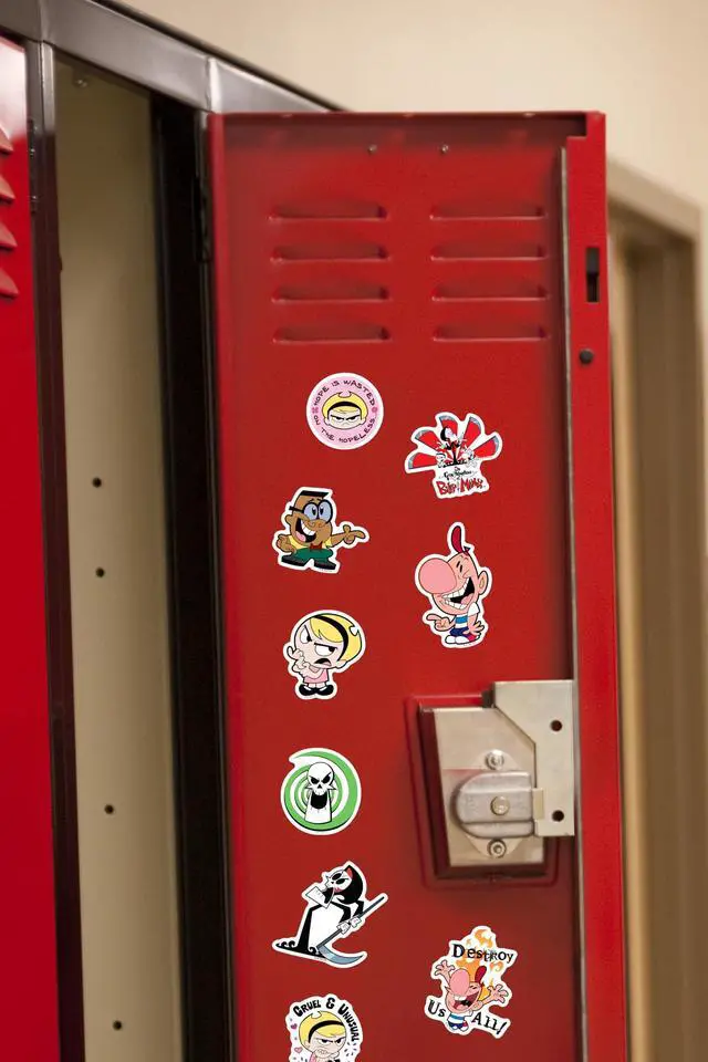 Alt view image 6 of 6 - The Grim Adventures of Billy and Mandy 200 Vinyl Stickers Waterproof Decals