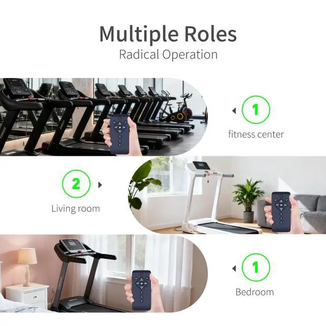Alt view image 6 of 7 - Remote forTOPUTURE/Acezoe/AdvanceUp TP3/TD03-ET-165/S30-XD Treadmill | Easy pairing,Responsive control,for OLYMSOLD Riksion Orealla S20-XD & S20 P20