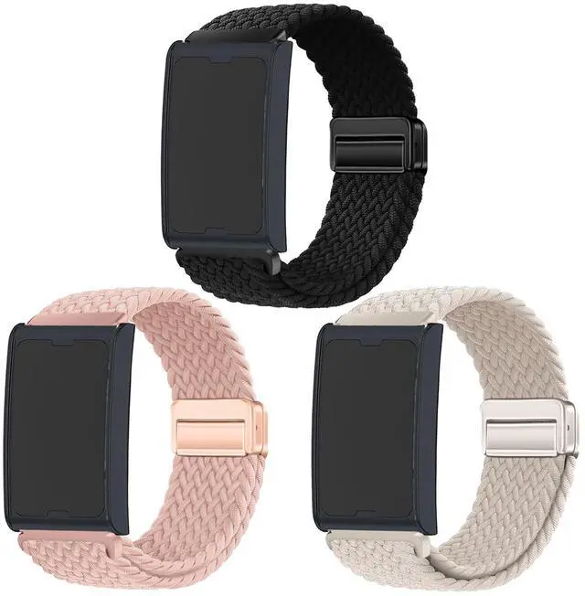 Main image of Nylon Sport Band Compatible with Amazfit Helio, Breathable, Adjustable Replacement Band For Man Woman