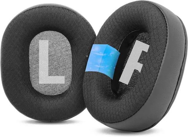 Main image of Cooling Gel Earpads for PreSonus HD5/HD9/Eris HD10BT Headphones | Replacement Cushions with Mesh Fabric High Density Noise Cancelling Foam, Added Thickness-Black
