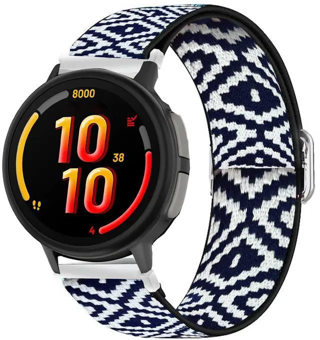 Main image of Compatible with Garmin Bounce 2 Band, Stretch Elastics Nylon Adjustable Replacement Strap Accessories Compatible with Garmin Bounce 2, 1 Smart Watch