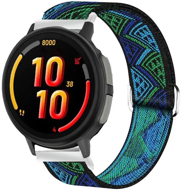 Main image of Compatible with Garmin Bounce 2 Band, Stretch Elastics Nylon Adjustable Replacement Strap Accessories Compatible with Garmin Bounce 2, 1 Smart Watch