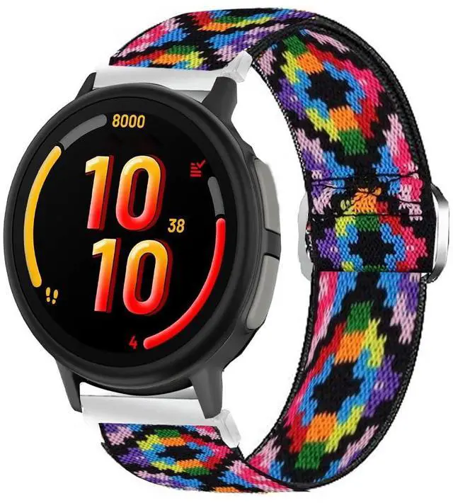 Main image of Compatible with Garmin Bounce 2 Band, Stretch Elastics Nylon Adjustable Replacement Strap Accessories Compatible with Garmin Bounce 2, 1 Smart Watch