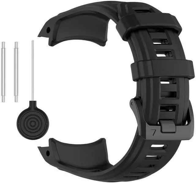 Main image of Compatible with Garmin Instinct 3 Replacement Band - Repalcement Silicone Wrist Watch Strap Band Compatible with Garmin Instinct 3