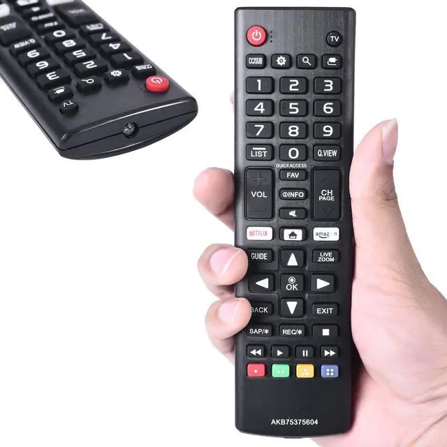 Alt view image 4 of 7 - Universal Remote Control for LG Smart TV All LG Models LCD LED 3D HDTV TV AKB75375604 AKB75095307