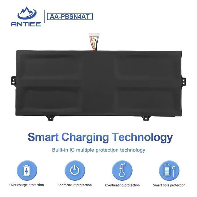 Alt view image 6 of 7 - AA-PBSN4AT Laptop Battery for Samsung Galaxy Book 15.6" NP750TDA NP750XDA NP755XDA NP750TDA-XD1US NP750XDA-KD1SE NP750XDA-KD5UK NP750TDA-XD2US NP750XDA-KD7IT Series Notebook BA43-00391B 15.4V 44Wh