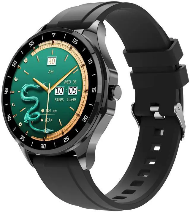 Main image of Smart Watch with Earbuds,2 in 1 Build-in TWS Wireless BT5.0 Earphone Fitness Sports Health Monitor Black X20