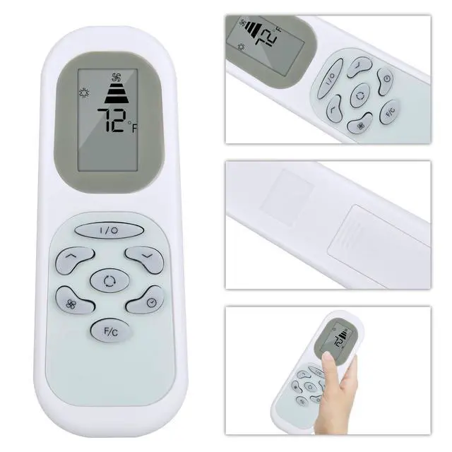 Alt view image 2 of 3 - Replacement Remote Control for Whynter Portable Air Conditioner, for Friedrich ZoneAire, for Royal Sovereign, for Amana, for ZIBRO, for Toyotomi, for EdgeStar