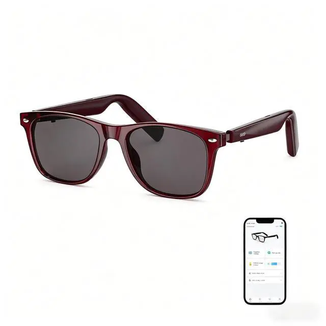 Main image of AI Glasses, Smart Glasses Powered by ChatGPT, Real-Time AI Translation | Polarized lens, AI translation in 145 languages, Handsfree calls, Immersive audio, Holds AI conversations, 11H Playtime