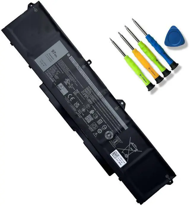 Main image of 9JRV0 97Wh Battery Replacement for Dell Precision 3581 3571 3561 Alienware m18 R1/Alienware m17 R5 AMD Latitude 5531 5521 Series Laptop 0R05P0 05RGW 0P3TJ 53XP7 8071mAh 11.4V
