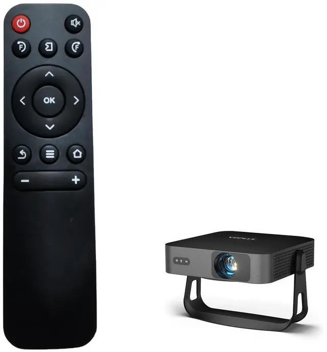 Main image of Remote Control Compatible for VOPLLS R1 Home Projector, Mini Projector, (Not Compatible with Other Brands, Maybe They Look The Same)