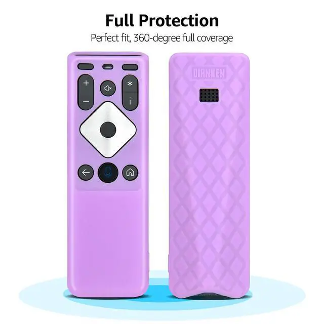 Alt view image 2 of 6 - Silicone Remote Case for Xfinity Comcast XR16 Remote Control Pink | Glow in The Dark Protective Cover for XR16 Remote Anti-Slip Pink Protector