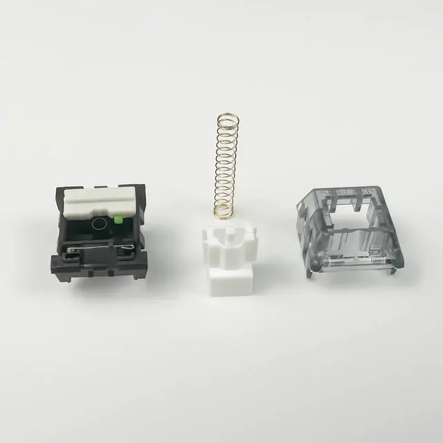 Alt view image 3 of 5 - Kailh Box White V2 Switches for MX Mechanical Gaming Keyboard,5-Pin 45gf Clicky/Pre-Lubed/Dust&Waterproof Switches(White,90pcs)