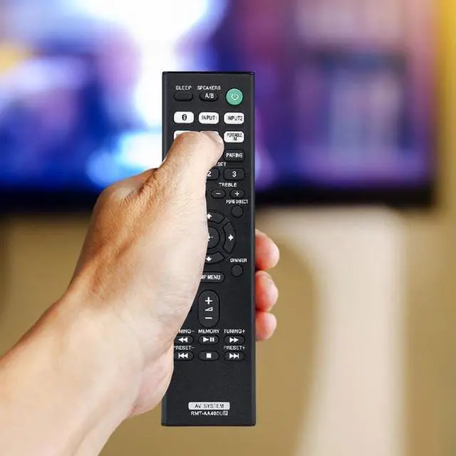 Alt view image 7 of 7 - RMT-AA400U Replacement Remote Control for Sony Stereo RMTAA400U STRDH190 STR-DH190 AV Receiver Home Theater System