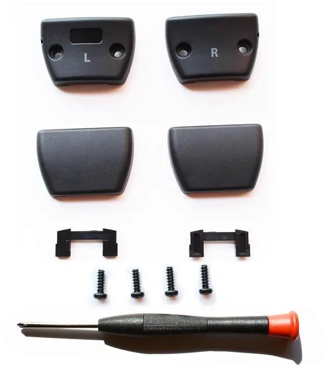 Main image of Cloud II Hinge Clamps - Replacement Hinge Side Buckles Parts for HyperX Cloud 2, Cloud Core, Cloud II Core Wireless Headsets (Left + Right)