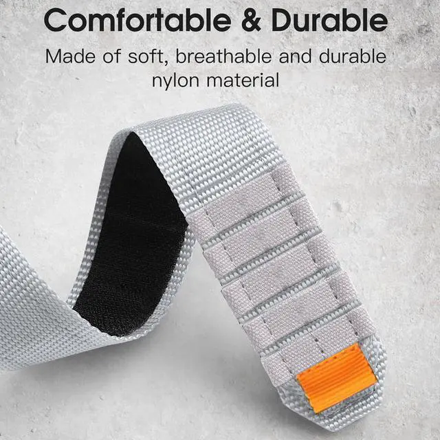 Alt view image 2 of 7 - Compatible with Bushnell iON Elite Bands, Quick Release Rugged Nylon Sports Strap with Woven Loop Design Compatible with Bushnell iON Elite Watch