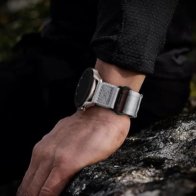 Alt view image 4 of 7 - Compatible with Bushnell iON Elite Bands, Quick Release Rugged Nylon Sports Strap with Woven Loop Design Compatible with Bushnell iON Elite Watch