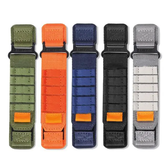 Alt view image 7 of 7 - Compatible with Bushnell iON Elite Bands, Quick Release Rugged Nylon Sports Strap with Woven Loop Design Compatible with Bushnell iON Elite Watch