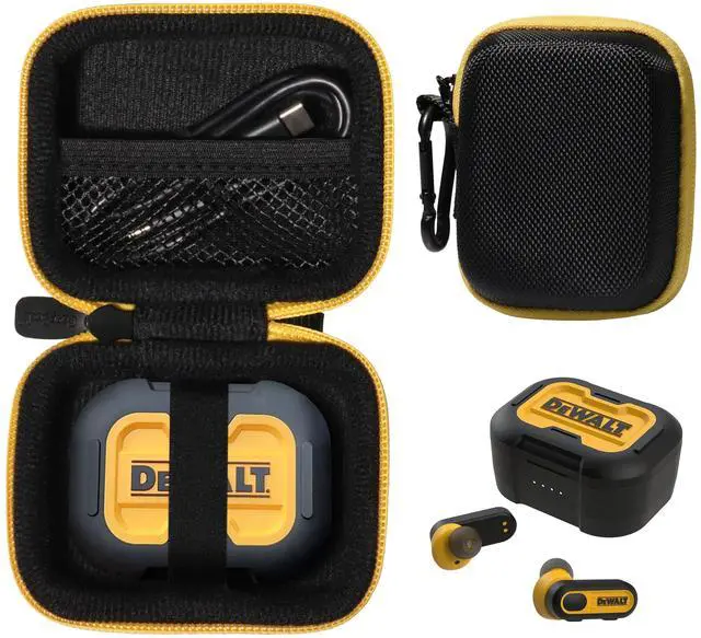 Main image of Case for DEWALT Earbuds TWS Headphones, Jobsite Pro-X1 Case