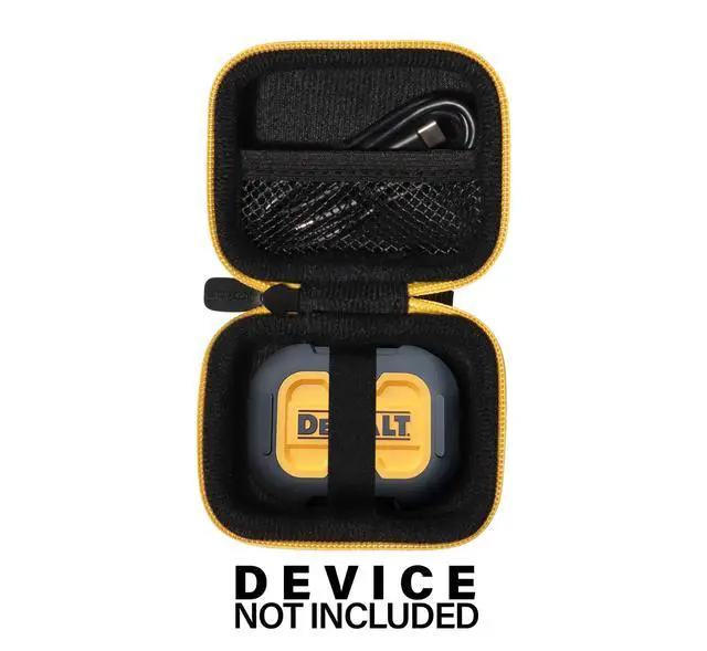 Alt view image 3 of 5 - Case for DEWALT Earbuds TWS Headphones, Jobsite Pro-X1 Case