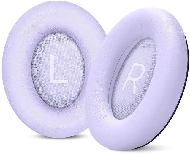 Main image of Replacement Ear Pads for Bose QuietComfort 45 35 ii (QC45 QC35) Headphones, Earpads Cushions for QC SE SC & New Quiet Comfort (Deep Bass), with Softer Foam & Protein Leather (Chilled Lilac)