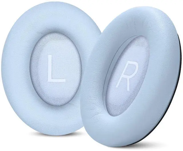 Main image of Replacement Ear Pads for Bose QuietComfort 45 35 ii (QC45 QC35) Headphones, Earpads Cushions for QC SE SC & New Quiet Comfort (Deep Bass), with Softer Foam & Protein Leather (Moonstone Blue)