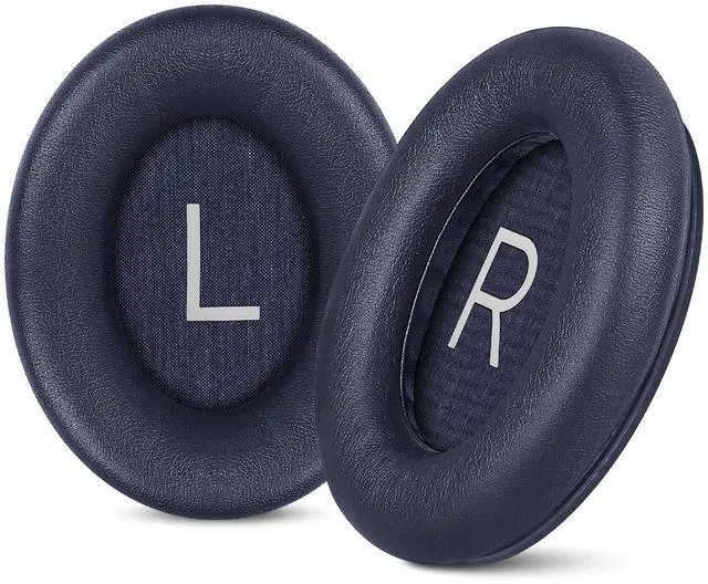 Main image of Replacement Ear Pads for Bose QuietComfort 45 35 ii (QC45 QC35) Headphones, Earpads Cushions for QC SE SC & New Quiet Comfort (Deep Bass), with Softer Foam & Protein Leather (Midnight Blue)