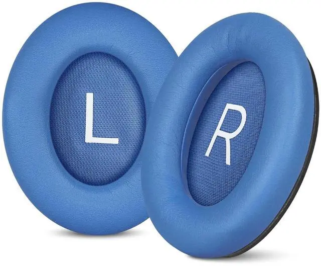Main image of Replacement Ear Pads for Bose QuietComfort 45 35 ii (QC45 QC35) Headphones, Earpads Cushions for QC SE SC & New Quiet Comfort (Deep Bass), with Softer Foam & Protein Leather (Blue Dusk)