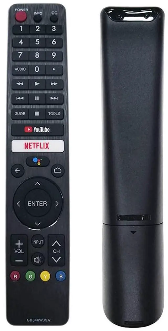 Main image of Replacement Remote Control for Sharp AQUOS Smart LCD LED TV with YouTube Netflix GB326WJSA GB346WJSA