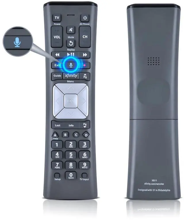 Main image of Replace XR11 Voice Remote Control for XFinity Comcast Activated Cable TV