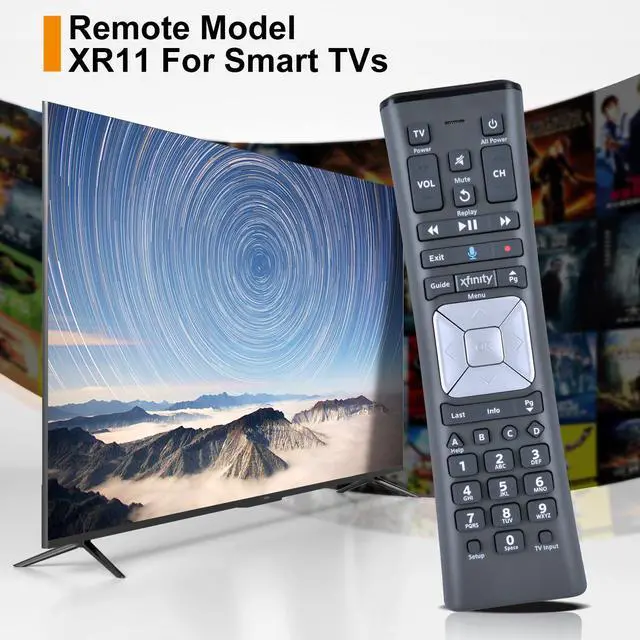 Alt view image 2 of 7 - Replace XR11 Voice Remote Control for XFinity Comcast Activated Cable TV