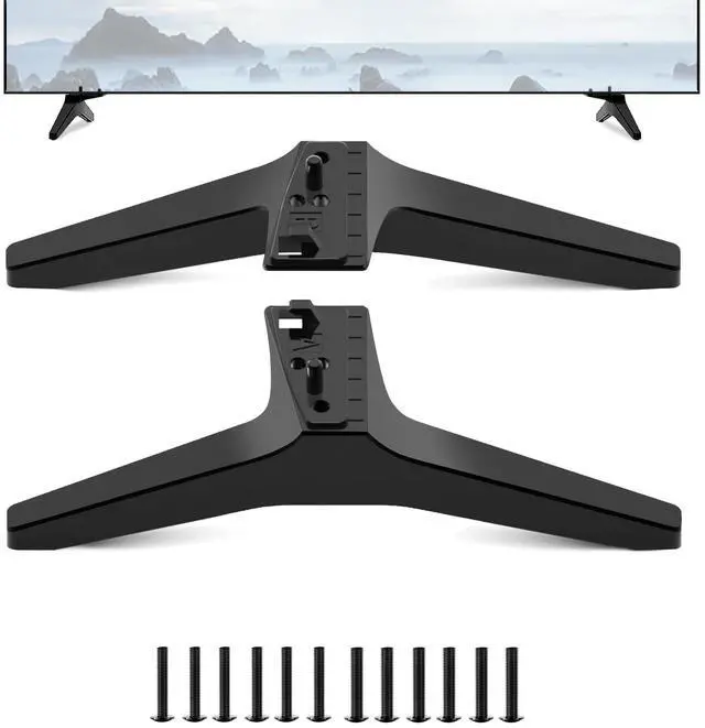 Main image of Stand for LG TV Legs Replacement, TV Stand Legs for LG TV Stand 60UJ/65UJ/60UK/65UK 65UK6500 65UK6200 65UJ6300 65UJ6050 65UJ6200 65UJ630T 65UJ635T 65UK6090PUA 65UK6300PUE 60UJ6300 60UK6090 with Screws