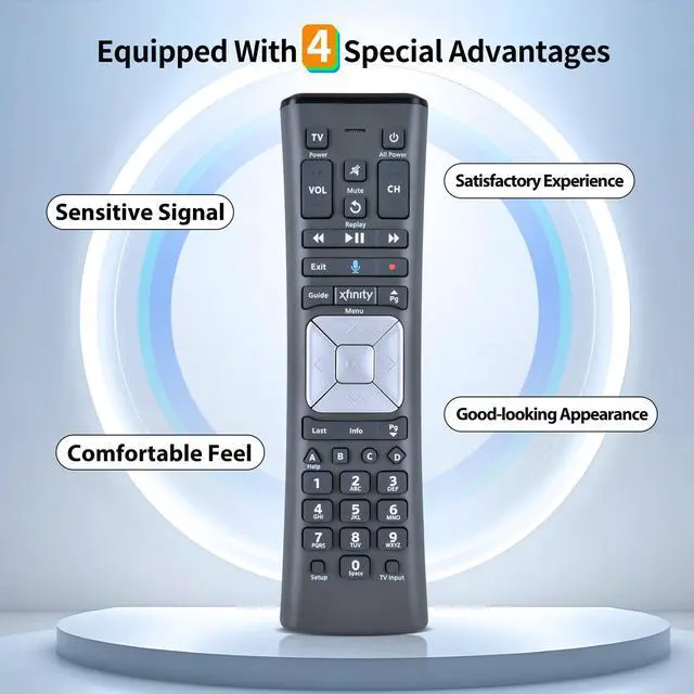 Alt view image 4 of 7 - Replace XR11 Voice Remote Control for XFinity Comcast Activated Cable TV
