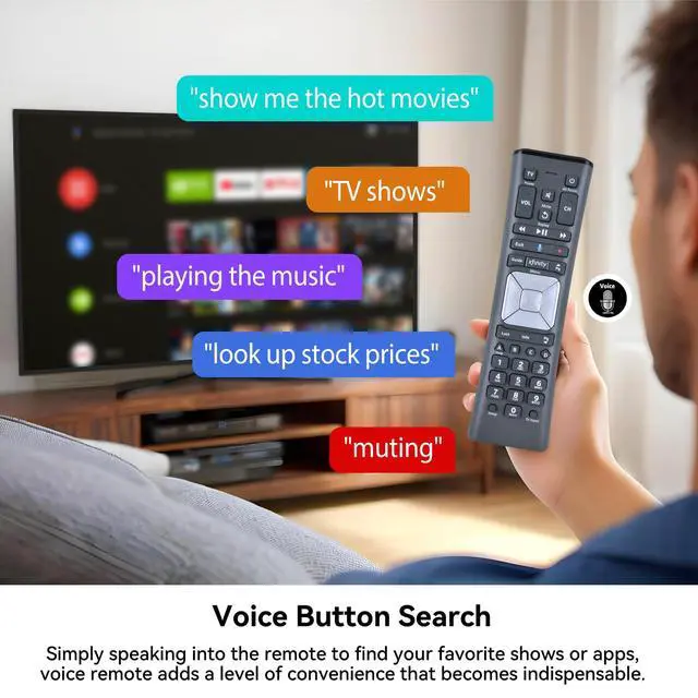 Alt view image 7 of 7 - Replace XR11 Voice Remote Control for XFinity Comcast Activated Cable TV
