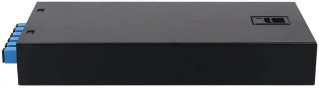 Alt view image 2 of 7 - 2 Pack SC-SM 6 Simplex 6 Port Wall Mount Fiber Enclosure with Spool Singlemode SC-UPC Kit (Includes 1.2 Meter Pigtail and 6PC Coupler)